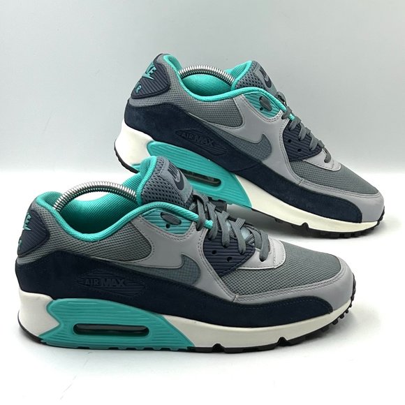 Nike Air Max 90 Essential 'Wolf Grey Blue Graphite' - Picture 2 of 14